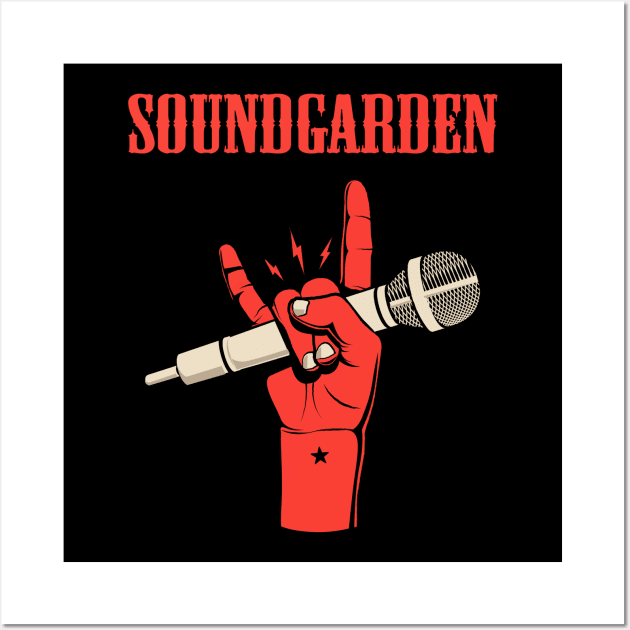 SOUND GARDEN BAND Wall Art by dannyook